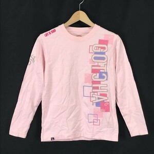 ガッチャ/GOTCHA★長袖Tシャツ/ロンT【kids -140/ピンク系/pink】Tops/Shirts◆BH165