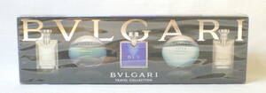 未開封品 BVLGARI ブルガリ メンズ ミニ香水セット AQVA BLV 他 ミニボトル5個　各5ml