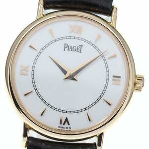 ピアジェ PIAGET 8005N トラディション K18PG 120周年記念 クォーツ レディース _708157【ev20】