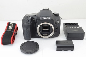 【適格請求書発行】Canon キヤノン EOS 7D ボディ デジタル一眼レフカメラ【アルプスカメラ】240115g