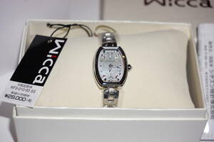 ★CITIZEN★Wicca★KF3-010-93 SS 剛力彩芽モデル腕時計★ソーラ充電★ダイヤモンド レディースウォッチ★新品未使用★