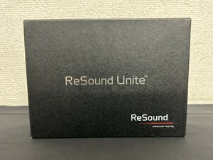 A1　Resound unite　リサウンド　ユナイト　RC-2　リモコン　元箱付き　通電確認済み　付属品多数　補聴器用　現状品