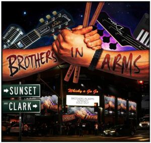 BROTHERS IN ARMS - Sunset and Clark (Digi) ◆ 2021 Savatage, Diamond Head, Hardline, Angel U.S. ハードロック デヴュー作