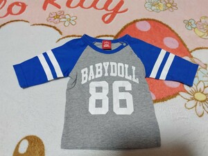 BABY DOLL五分袖80