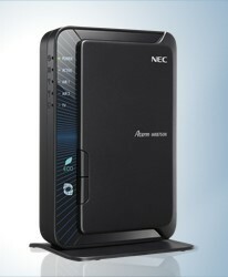 【Aterm WR8750N-HP NEC】無線LAN親機 11/n/a（５Ghz）・11n/g/b （2.4Ghz）同時利用タイプ