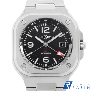 ベル＆ロス BR05 GMT BR05G-BL-ST/SST 中古 メンズ 腕時計