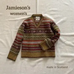 ジャミーソンズ Jamieson’sフェアアイルセーター【スコットランド製】