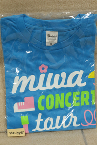 新品 miwa concert tour 2013 Delight Tシャツ ターコイズ Mサイズ グッズ