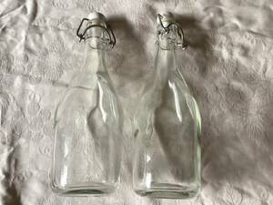 ワインボトル　ガラス瓶 空き瓶　2本セット