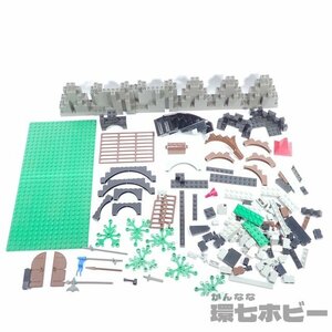 5TH53◆当時物 初期 LEGO/レゴ お城シリーズ ブロック まとめ 大量セット ジャンク/パーツ 部品 基礎板 橋 kg 送:-/60