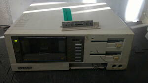 SHARP　シャープ　レトロパソコン　MZ-2521　MZ-2500　通電ＯＫ！　内部画像あり　佐川100サイズ