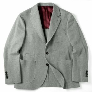 ◆【BRUNELLO CUCINELLI(ブルネロクチネリ)/秋冬/カシミヤホップサック3Bジャケット】[brc2270051-50]