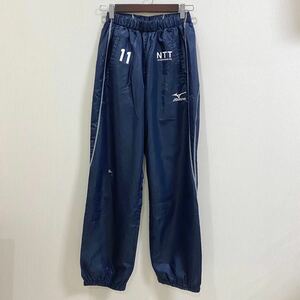 大きいサイズ mizuno ミズノ メンズ ウィンドブレーカー ロング パンツ Lサイズ ネイビー 紺色 NTT スポーツ トレーニング ウェア