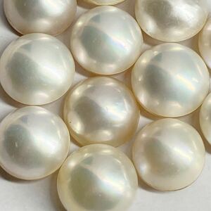 ★マベパール13点おまとめ★M 約13.0-14.1mm 20g/100ct pearl パール 半円真珠 ジュエリー jewelry 裸石 宝石 