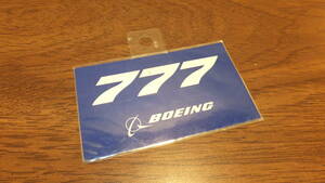【BOEING】ボーイング 777 ステッカーデカール　トリプルセブン 新品未使用　シール