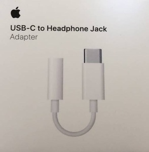 純正 Apple アップル USB-C 3.5mm ヘッドフォンジャックアダプター 変換アダプター イヤホンジャック iPhone15 iPad MacBook Pro Air iMac