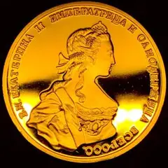 e82 美品 貿易銀 大型硬貨 女王 ロシア　コレクション