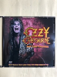 OZZY OSBOURNE DVD VIDEO SALT LAKE CITY 1984 1枚組　同梱可能