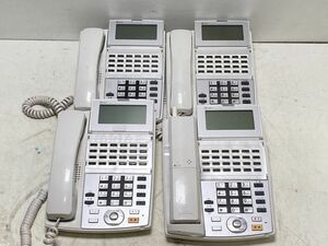 【動作未チェック】NTT IP電話 NX-(24)IPTEL-(1)(W) NX-(24)CCLIPTEL-(1)(W) 4台セット【2424040014434】
