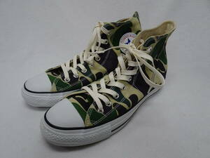 CONVERSE コンバース ALL STAR HI 100周年 オールスター スエード カモフラ Size8.0 国内正規品 タグ付き 未使用