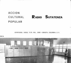 BCL★難局★入手困難★希少ベリカード★ラジオ・スタテンサ★RADIO SUTATENZA★中米★コロンビア★1971年