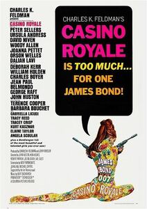 海外ポスター『007 カジノ・ロワイヤル』（Casino Royale）1967★ジェームズ・ボンド/イアン・フレミング/オーソン・ウェルズ