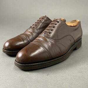 De8 REGAL リーガル ストレートチップ ビジネスシューズ 革靴 26.5cm ブラウン メンズ 男性用 フォーマルシューズ 紳士靴