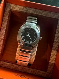 【中古】HERMES ES1.210 エスパス エルメス デジタル アナログ 腕時計　レディース腕時計