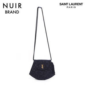 【先着50名限定!クーポン緊急配布中】 サンローランパリ SAINT LAURENT PARIS ショルダーバッグ YSL フリンジ ブラック