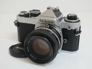 (g-6)　Nikon　ニコン　FE / NIKKOR 50mm 1:1.4　フィルムカメラ　3800450