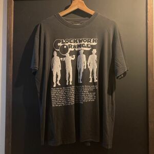 ビンテージ ヴィンテージ 時計仕掛けのオレンジ Tシャツ Tee 半袖 ユーロ 90s 00s y2k