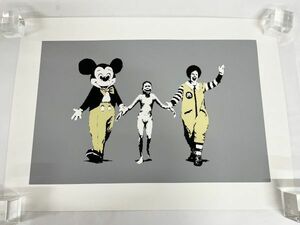 希少 WCP Banksy バンクシー NAPALM リプロダクション シルクスクリーン プリント 現代アート 限定品