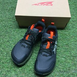 NA011 ALTRA アルトラ M LONE PEAK 7 US7.5 25.5cm トレイルランニングシューズ BLACK/GRAY アウトドア 未使用 展示品 靴