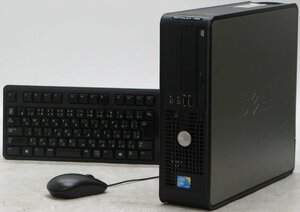 DELL Optiplex 780-E7600SF ■ Core2Duo-E7600/DVDROM/省スペース/希少OS/動作確認済/WindowsXP デスクトップ