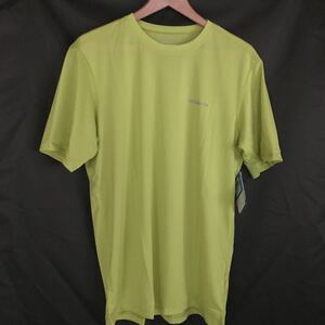 Columbia コロンビア☆半袖Tシャツ☆サイズL☆黄緑色