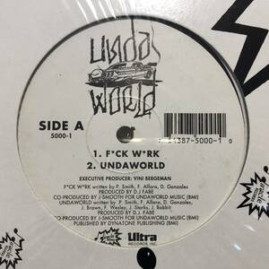 UNDA WORLD F*CK W*RK 1993 90s 試聴可