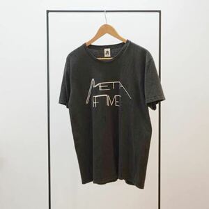 【1円開始】META FIVE★メタファイブ★TACOMA FUJI RECORDS★タコマフジレコード★タコマフジレコーズ★レアTシャツ★黒