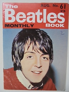 The Beatles Book MONTHLY No.61 1968. AUG UK版 当時物 美品