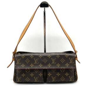 1円 良品 LOUIS VUITTON ルイヴィトン モノグラム ヴィバシテMM ショルダーバッグ M51164