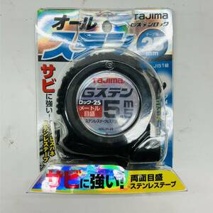 未使用 タジマ(Tajima) コンベックス ステンレステープ5.5m×25mm Gステンロック25 GSL2555BL