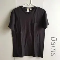 BARNS バーンズ Vネックポケット Tシャツ