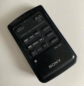 ヴィンテージ SONY CDチェンジャー用 リモコン RM-X24 ジャンク品 送料無料