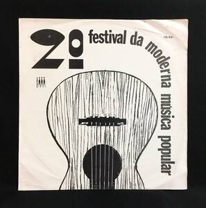 【良コンディション】V.A. (Carlos Walker, Aleuda, Flavio, etc) / 2a Festival Da Moderna Musica Popular 【1969年オリジナル】