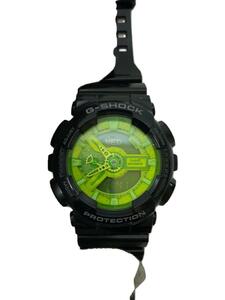 CASIO◆CASIO カシオ/クォーツ腕時計・G-SHOCK/デジアナ/ラバー/BLK