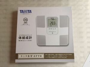 新品　タニタ 体組成計 BC-761 ホワイト　体重計　健康管理