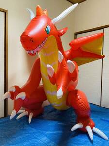 IW Inflatable World 赤色ドラゴン ツヤ無し 空気漏れ無し 希少 レア