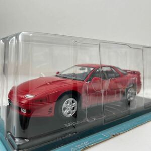 アシェット 国産名車コレクション 1/24 #19 MITSUBISHI GTO TWIN TURBO 1990 三菱 レッド ツインターボ ミニカー モデルカー