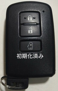 初期化済トヨタ純正スマートキー3ボタン基盤番号231451-0010 007-AC047 14FAD新品電池サービス③