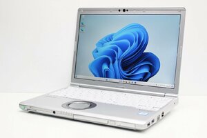 ノートパソコン Windows11 中古 ハイスペック Panasonic レッツノート CF-SV7 第8世代 Core i7 メモリ16GB SSD512GB DVDマルチ カメラ