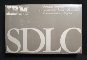 【レトロ珍品】元祖IBM PC/XT/AT用 IBM純正 SDLCカード【新品未使用】